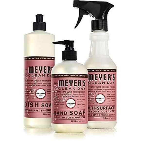 Mrs.‎ Meyers Clean Day Kitchen Basics Set (Rosemary) - Picture 1 of 12